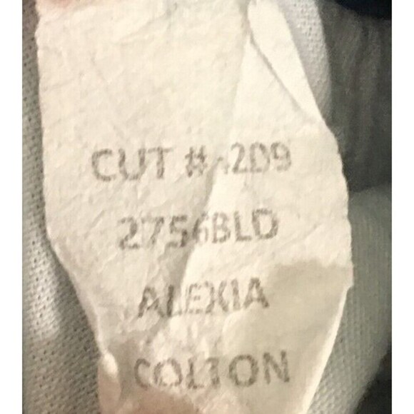 L'Agence Jeans Women's Size 25 Blue Cotton Blend Alexia Colton Straight Leg - Picture 6 of 7